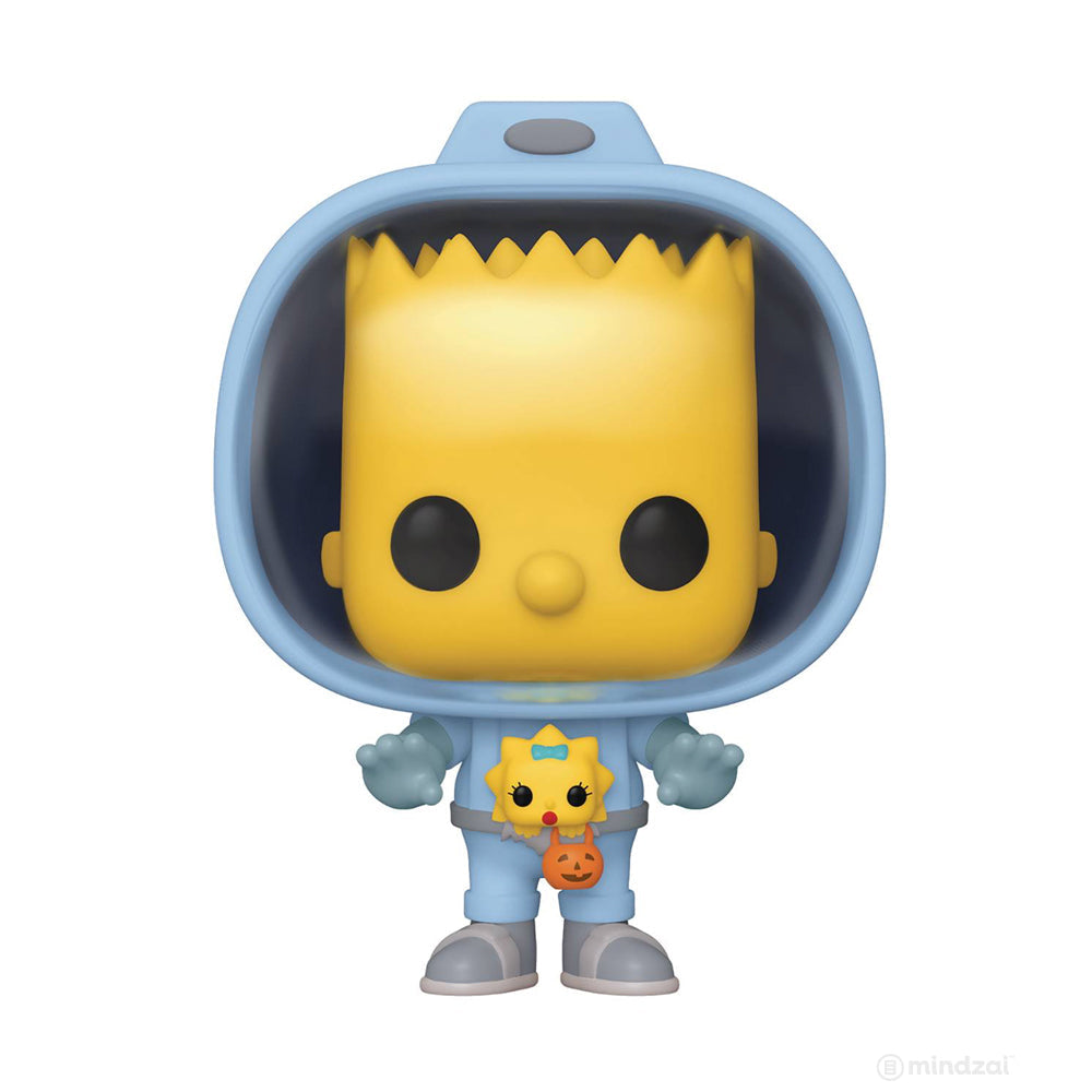Treehouse of Horrors: Spaceman Bart with Chestburster Maggie POP Toy Figure by Funko