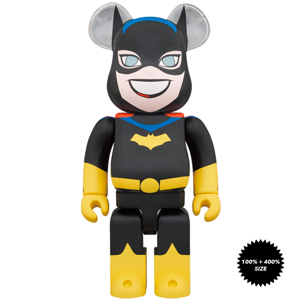 The New Batman Adventures Batgirl 100% + 400% Bearbrick Set by Medicom Toy