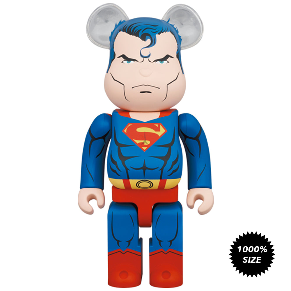 Superman (Batman: Hush Ver.) 1000% Bearbrick by Medicom Toy