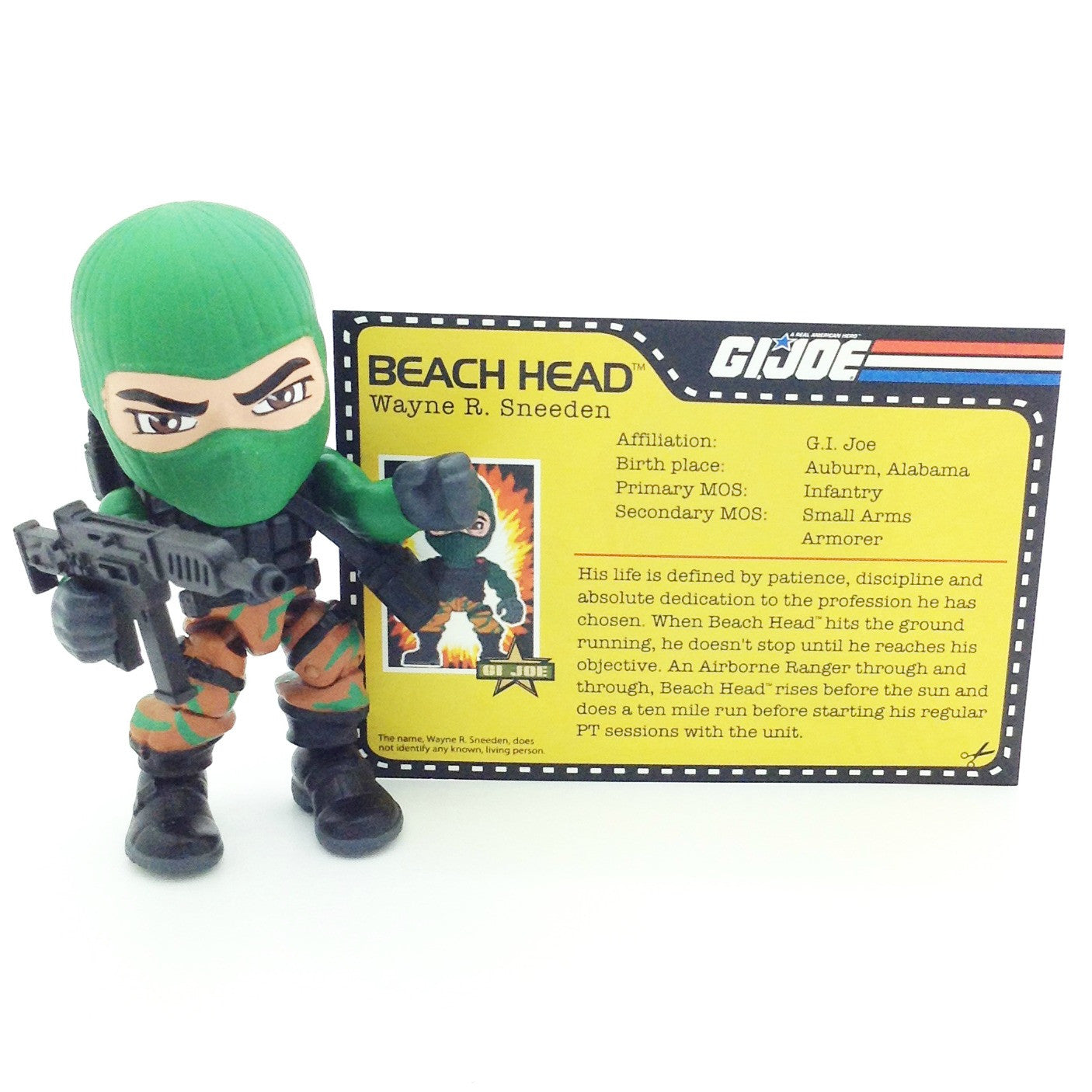 G.I. Joe Action Vinyl Blind Box Wave 2 Series - Beach Head
