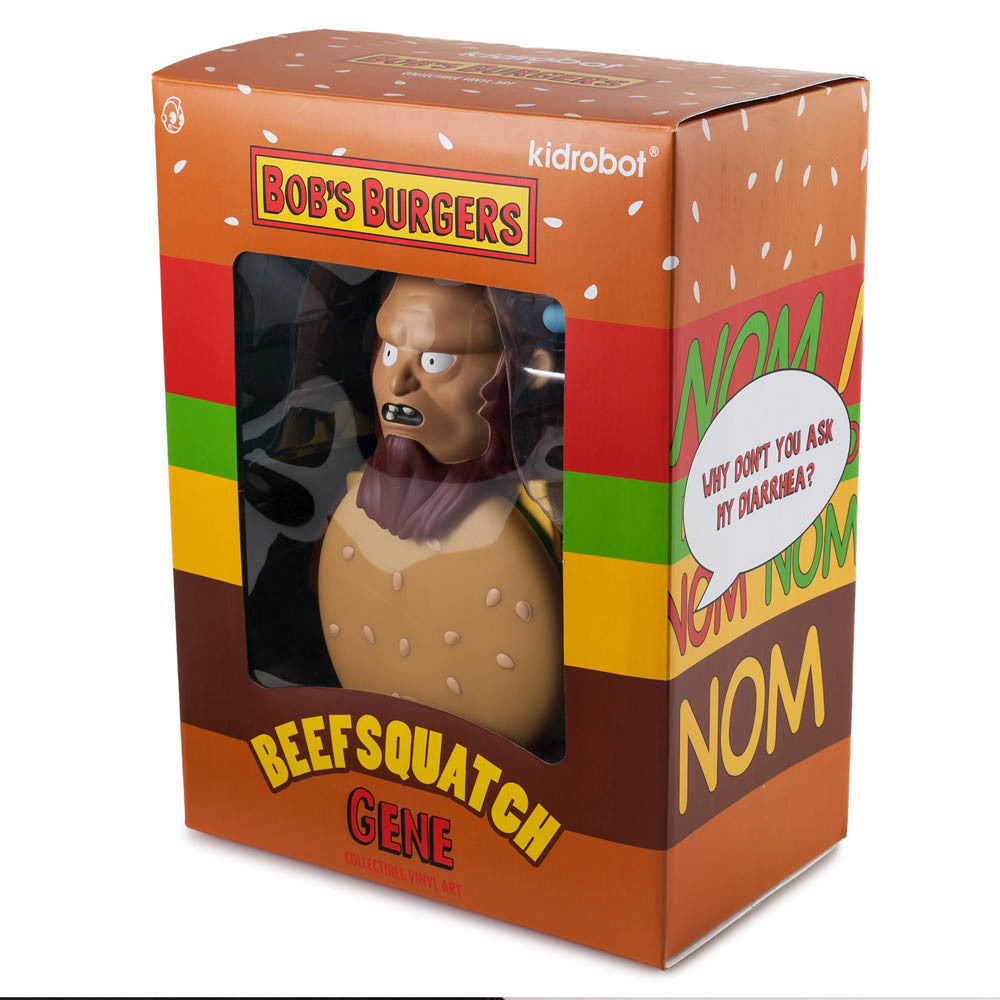 Bob's Burgers Beefsquatch 7" inch Figure by Kidrobot - Mindzai
 - 7
