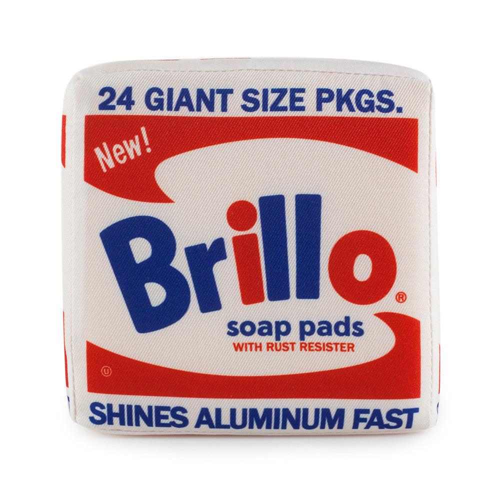 Andy Warhol Brillo Box Medium Plush by Kidrobot - Preorder - Mindzai
 - 1