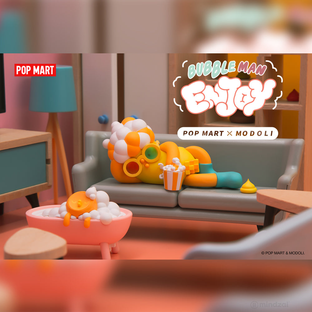 Bubble Man Enjoy Blind Box Series by Modoli x POP MART