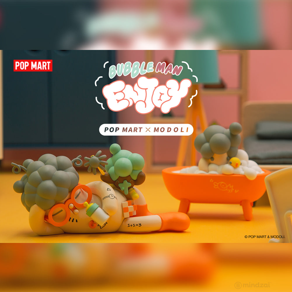 Bubble Man Enjoy Blind Box Series by Modoli x POP MART