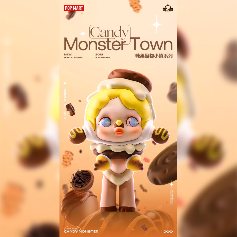 Skullpanda Candy Monster Town Blind Box Series by POP MART