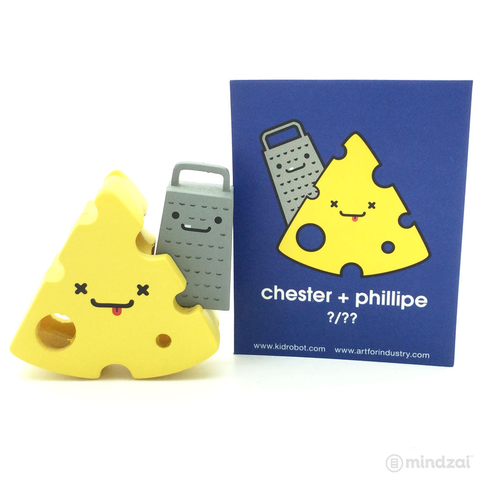 BFF Series by Travis Cain x Kidrobot - Chester & Philippe (Cheese & Grater)