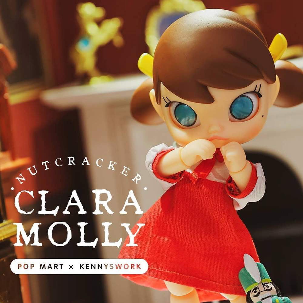 Nutcracker Clara Molly BJD Art Toy Figure by Kennyswork x POP MART