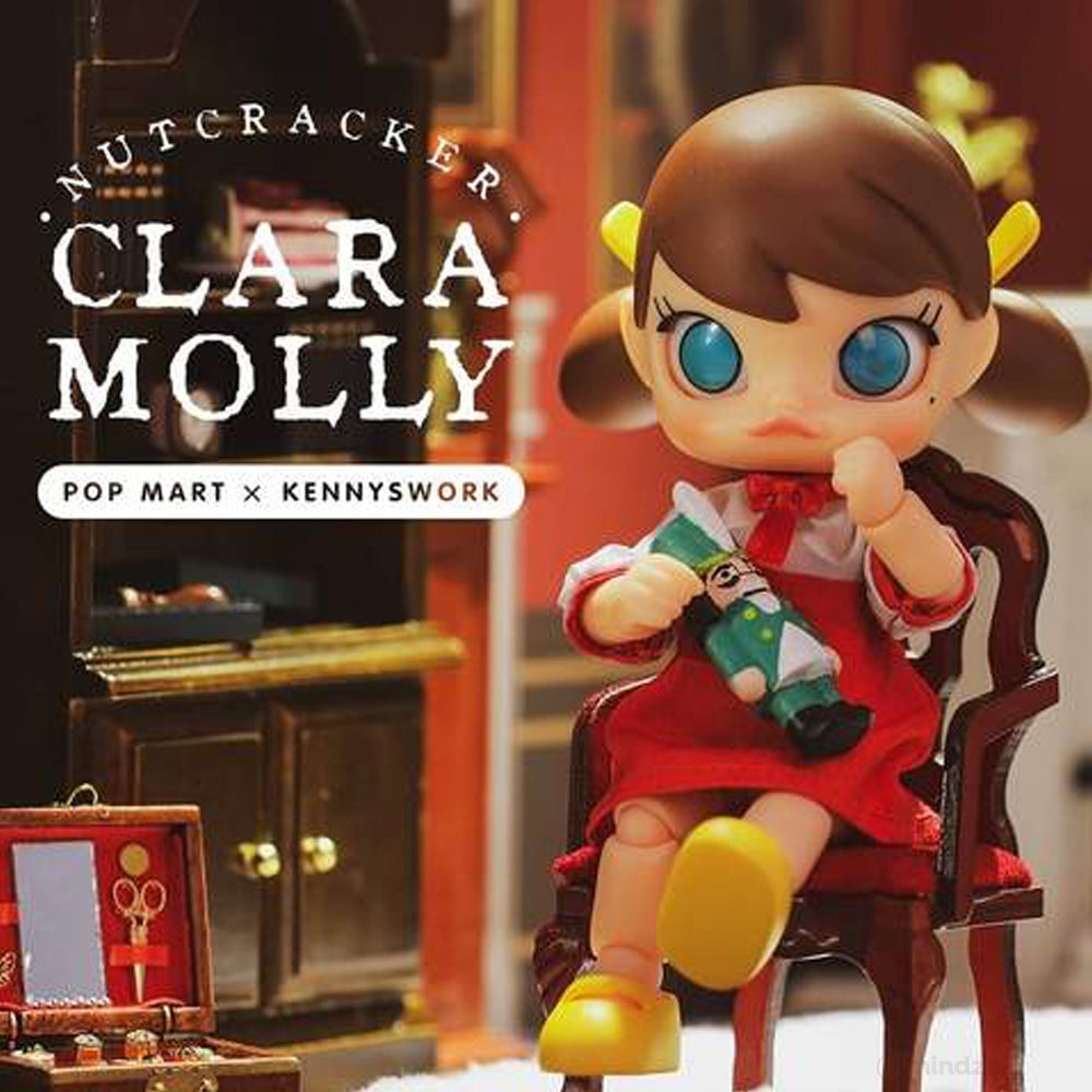 Nutcracker Clara Molly BJD Art Toy Figure by Kennyswork x POP MART
