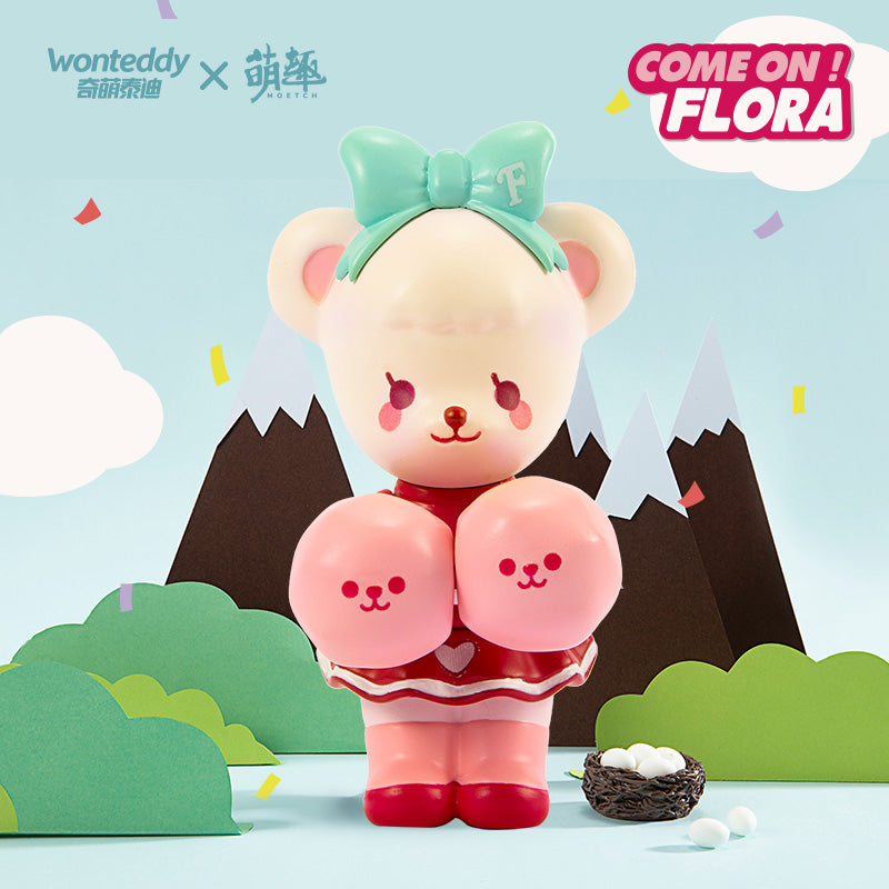 Come On! Flora Blind Box Series by Wonteddy x Moetch Toys