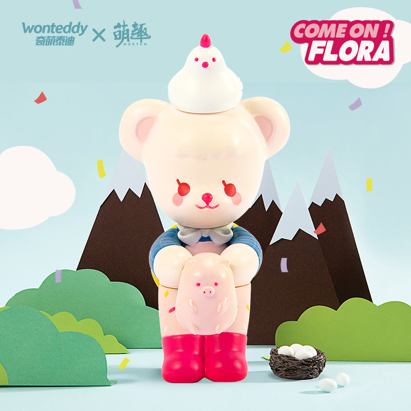 Come On! Flora Blind Box Series by Wonteddy x Moetch Toys