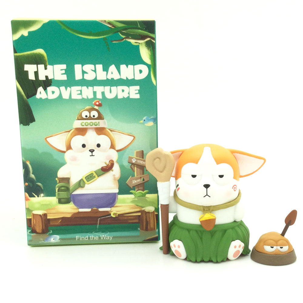 Coogi & Foody The Island Adventure Blind Box Series by POP MART - Coogi & Foody