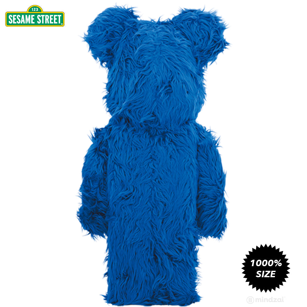 Cookie Monster Costume Version 1000% Bearbrick Set by Medicom Toy