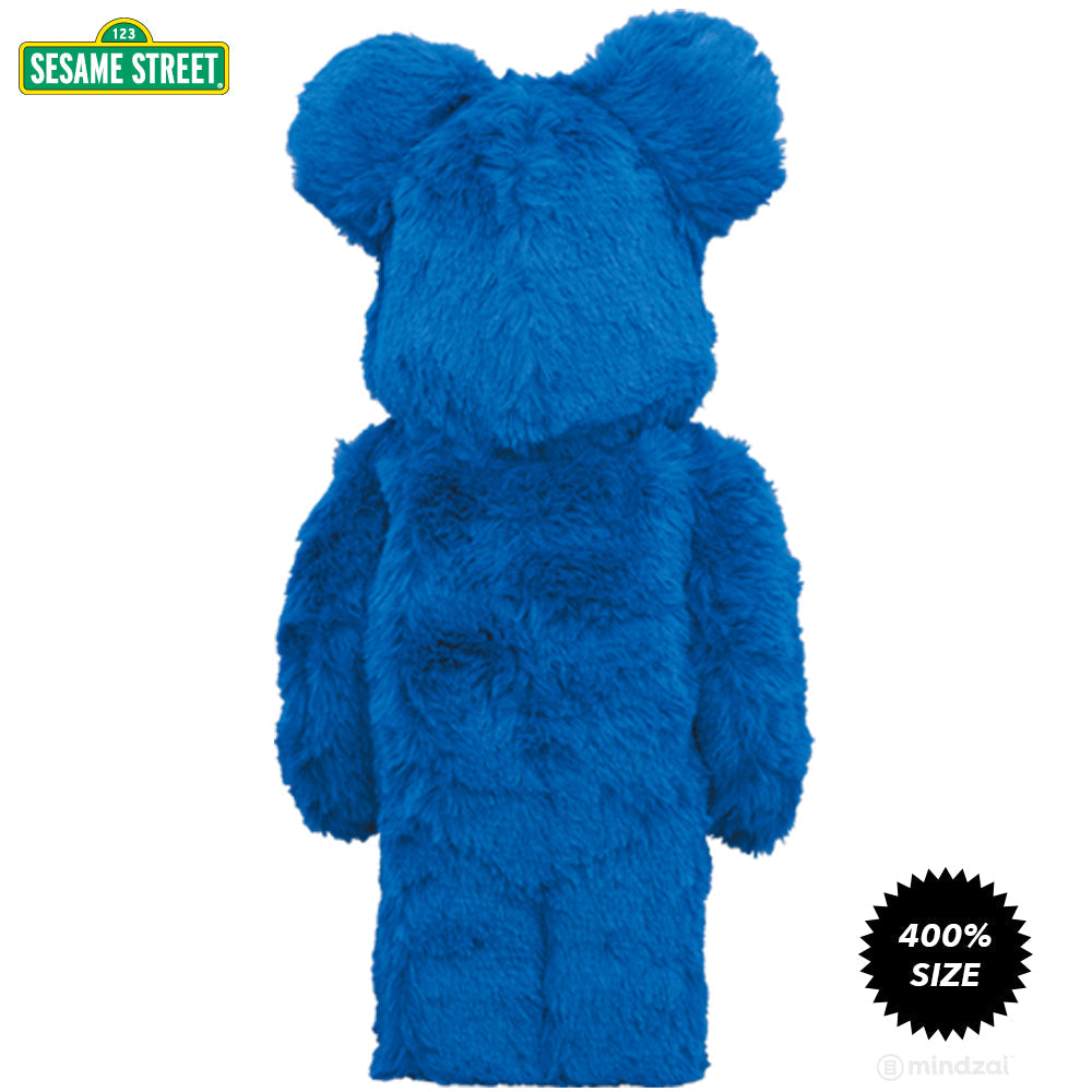 Cookie Monster Costume Version 400% Bearbrick Set by Medicom Toy