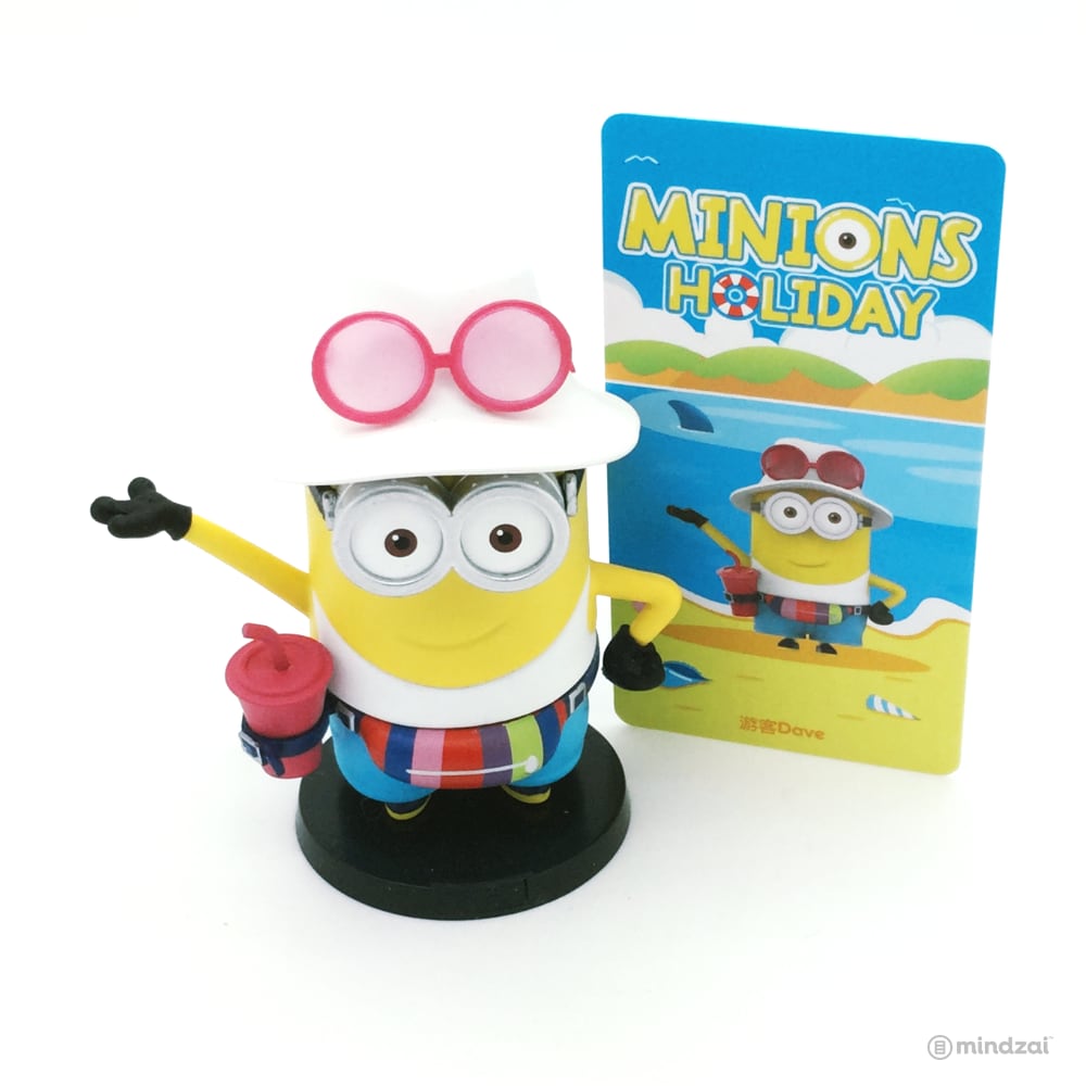 Minions Holiday Blind Box Series by POP MART - Dave with Hat