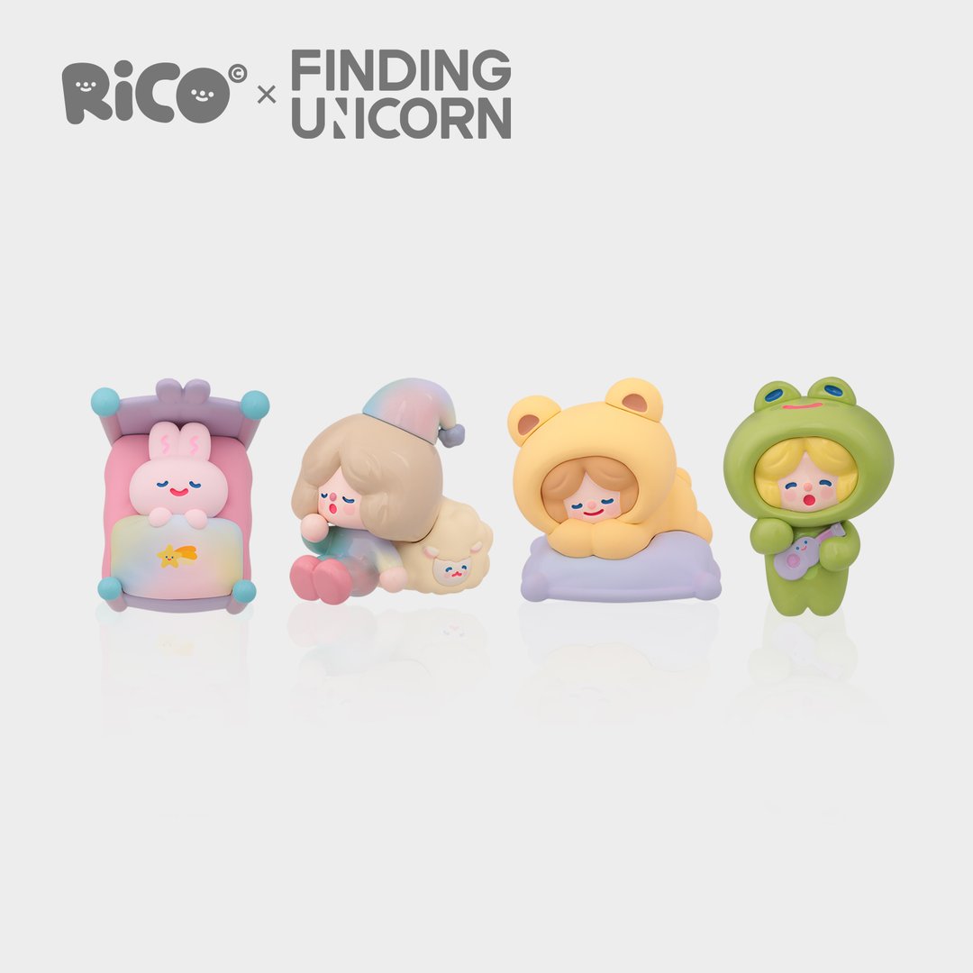 RiCO Happy Dream Blind Box Series by Rico x Finding Unicorn