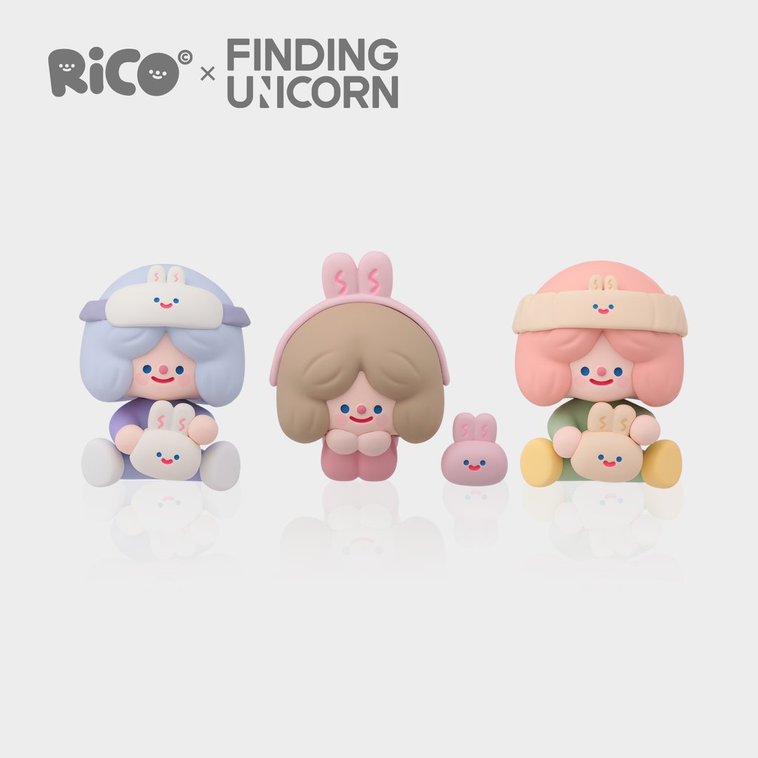 RiCO Happy Dream Blind Box Series by Rico x Finding Unicorn