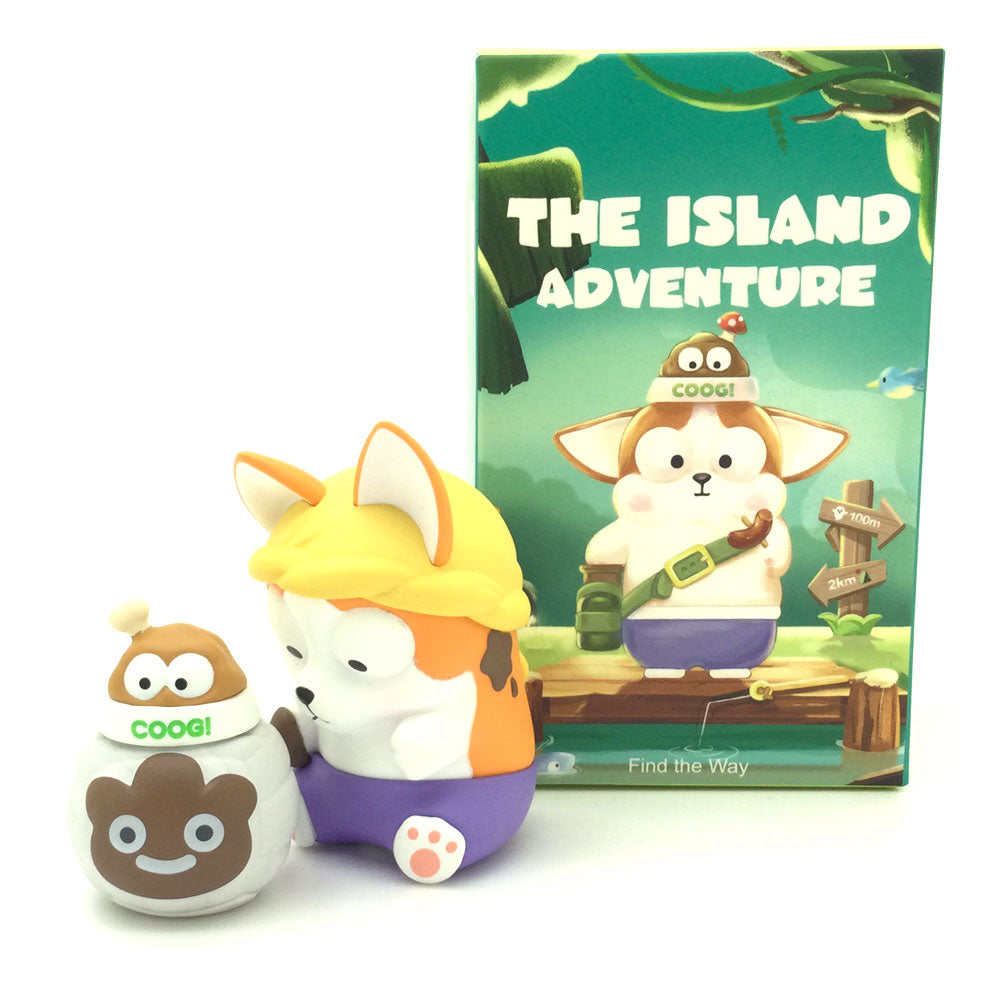 Coogi & Foody The Island Adventure Blind Box Series by POP MART - Enjoying