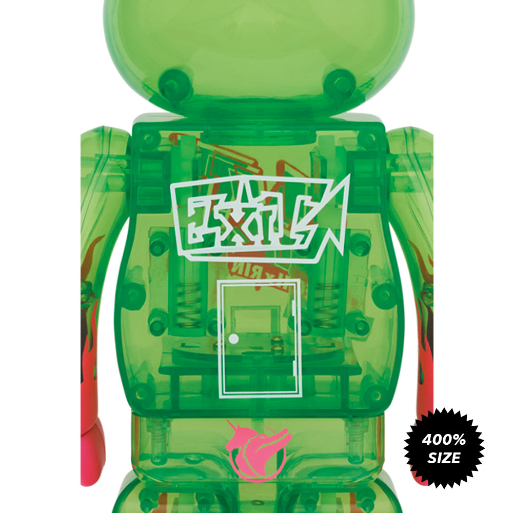 EXIT 400% Bearbrick by Medicom Toy