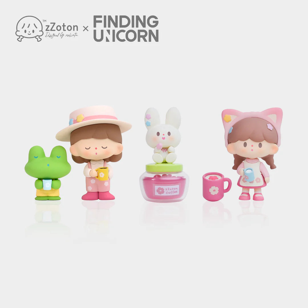 Molinta zZoton Cherry Blossom Cafe Blind Box Series by Molinta x Finding Unicorn