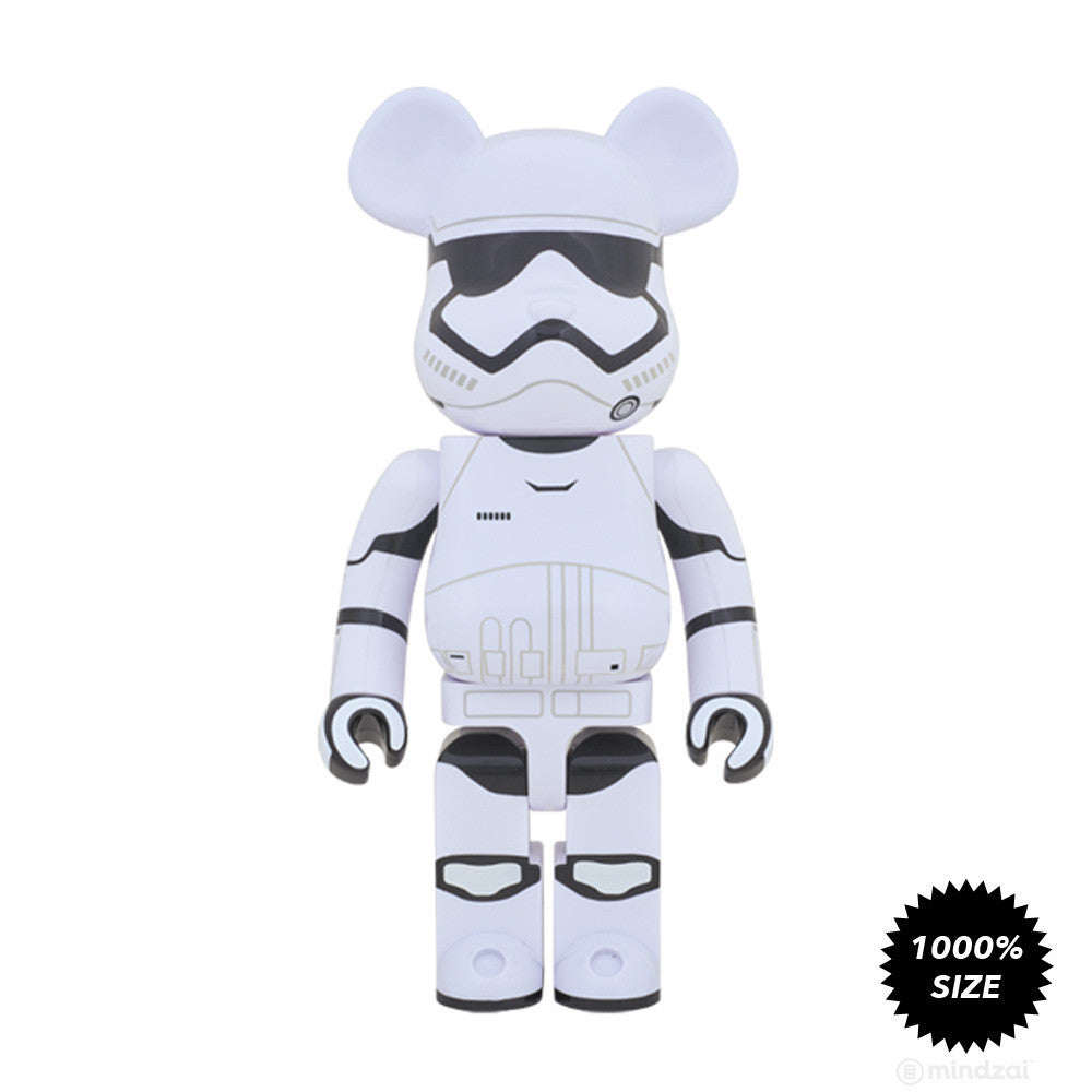 First Order Stormtrooper Bearbrick 1000% by Medicom Toy x Star Wars