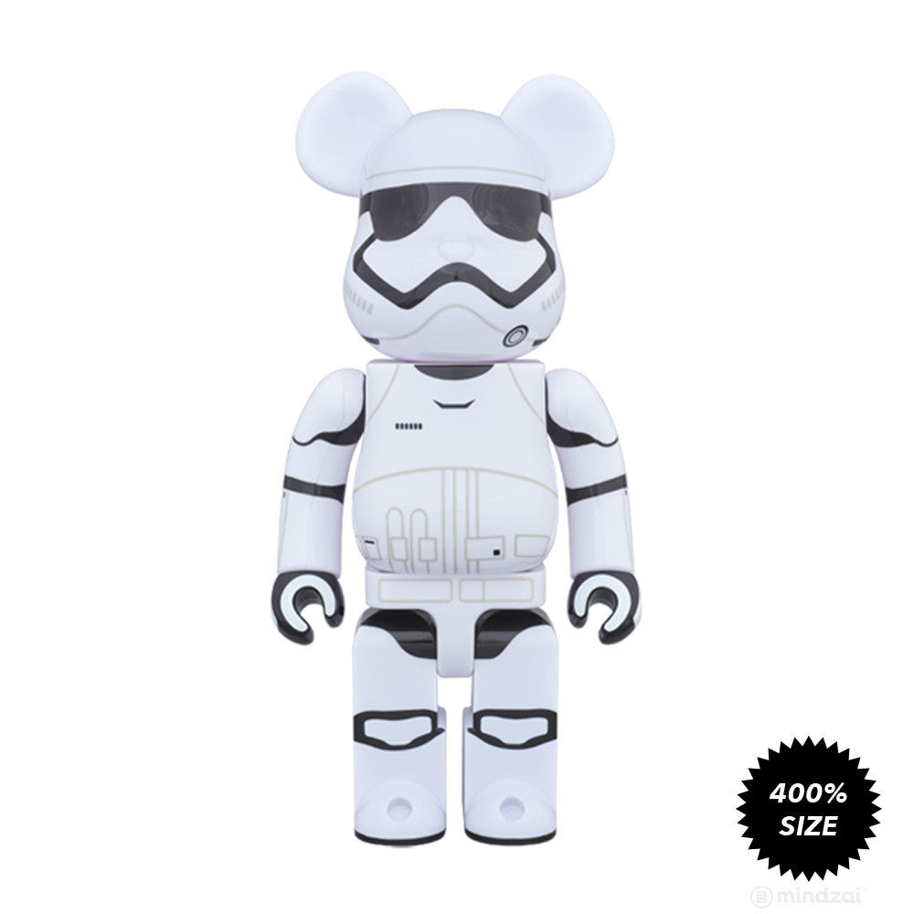 First Order Stormtrooper Bearbrick 400% by Medicom Toy x Star Wars