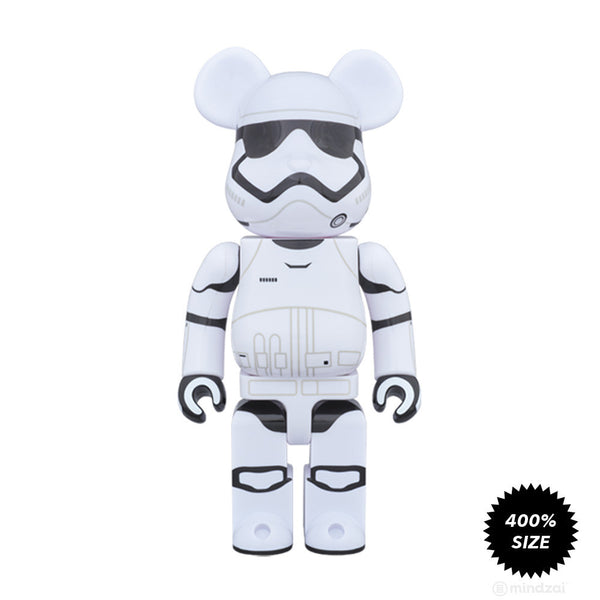 First Order Stormtrooper Bearbrick 400% by Medicom Toy x Star