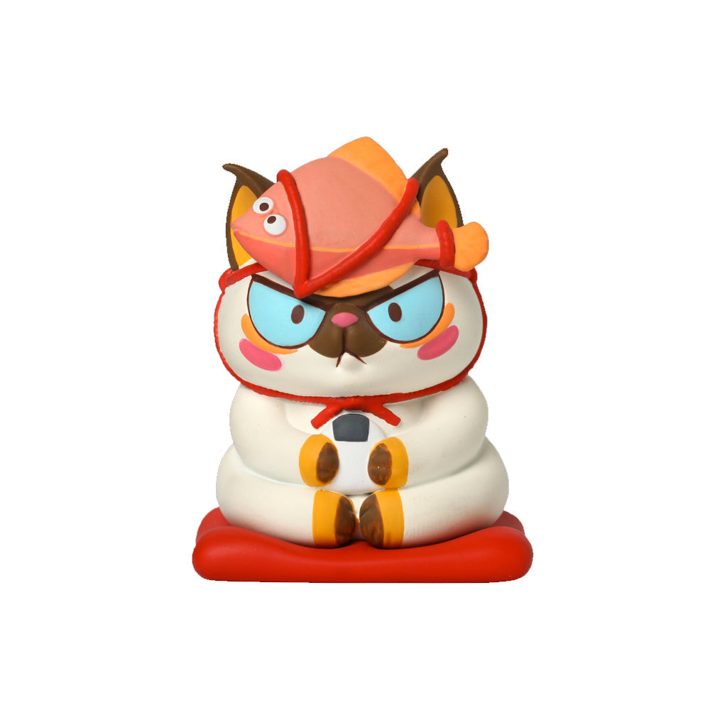 Noodle Cat Food On Head Blind Box Series by 52Toys