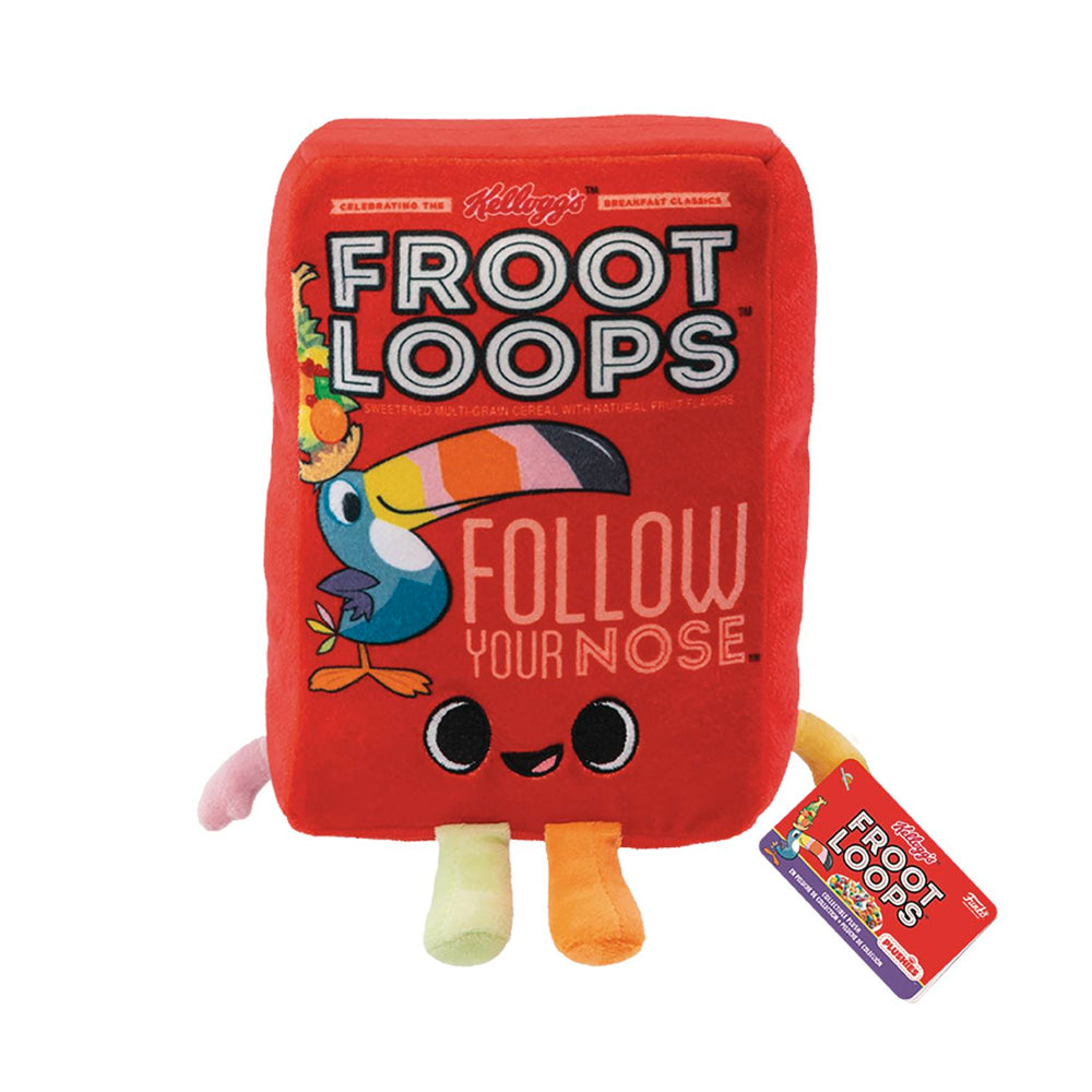 Kellogg&#39;s Fruit Loops Cereal Box POP! Plush by Funko