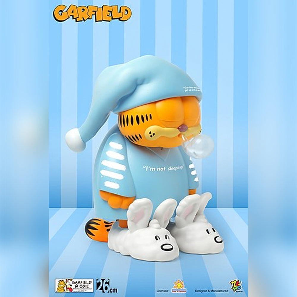 Garfield &quot;I Am Not Sleeping&quot; 26cm Art Toy Figure by ZCWO