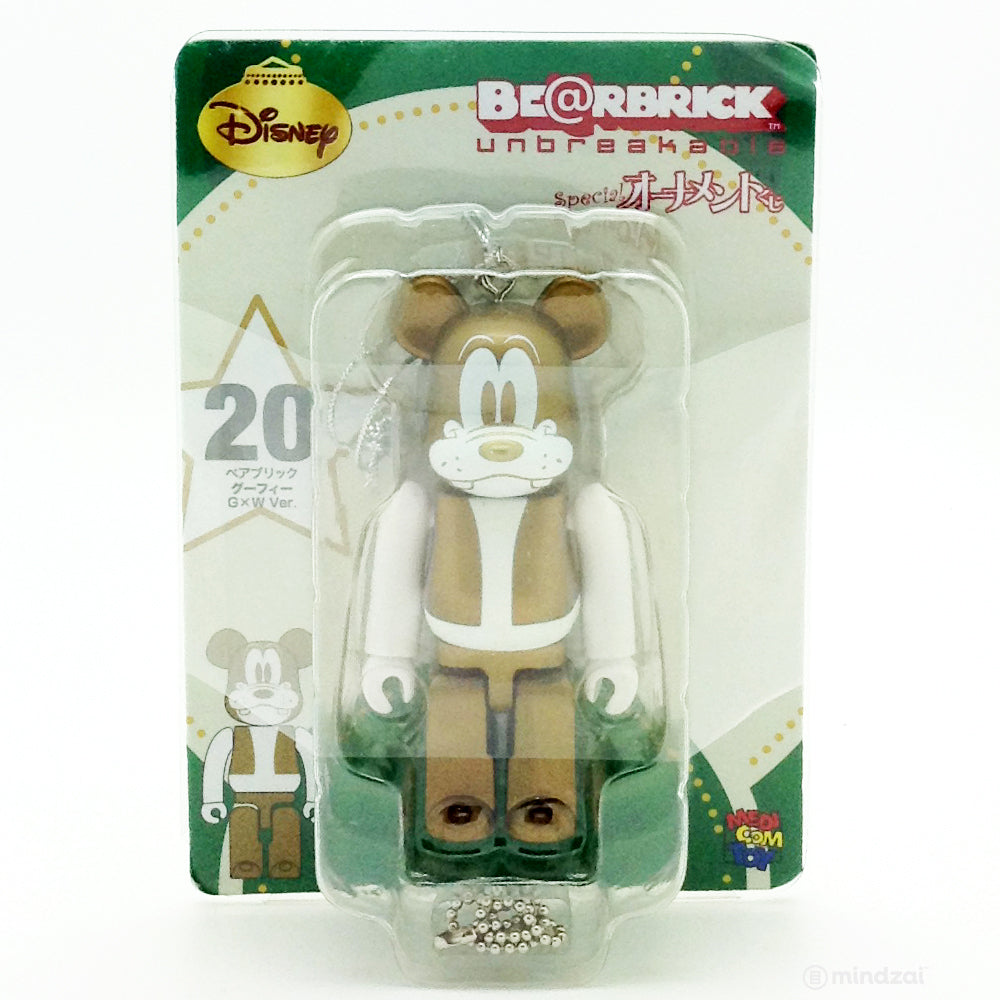 Disney Bearbrick Unbreakable - Goofy G+W Version