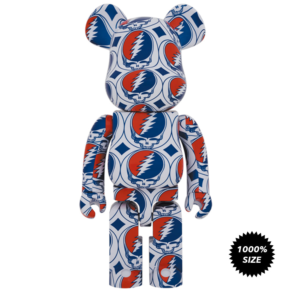 Grateful Dead (Steal Your Face) 1000% Bearbrick by Medicom Toy