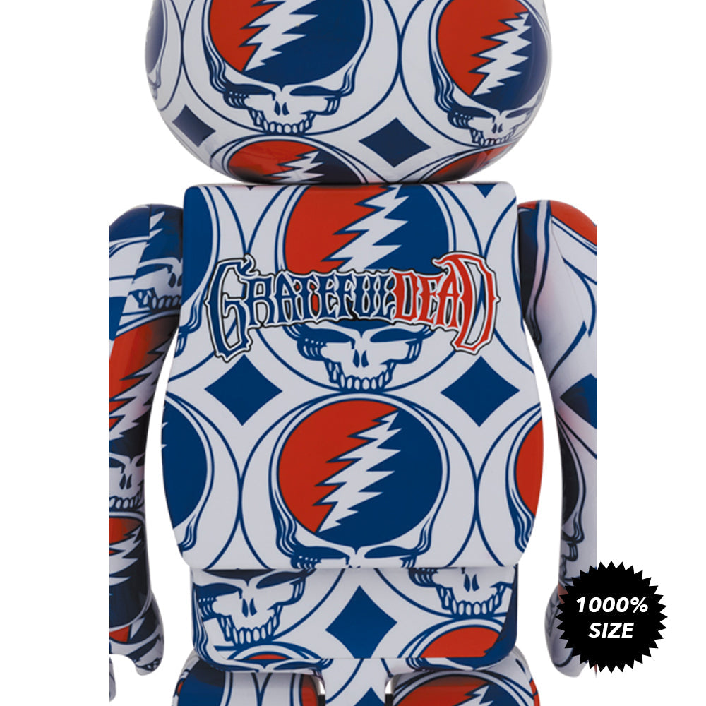Grateful Dead (Steal Your Face) 1000% Bearbrick by Medicom Toy