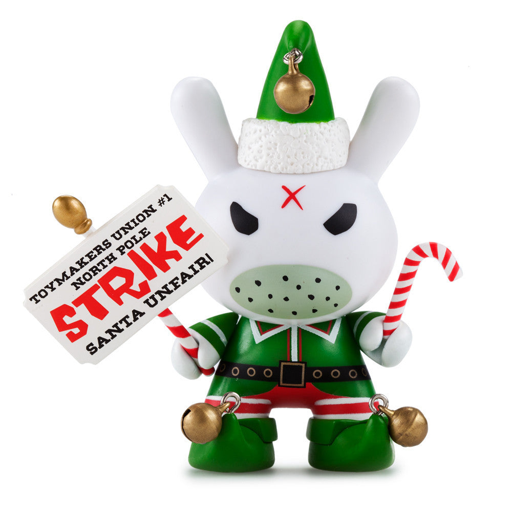 Grumpy Elf 3" Dunny by Frank Kozik x Kidrobot - Mindzai
 - 3