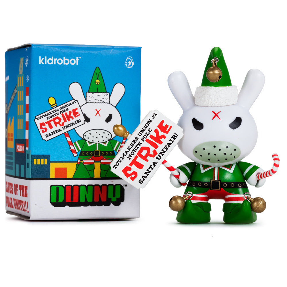 Grumpy Elf 3" Dunny by Frank Kozik x Kidrobot - Mindzai
 - 2