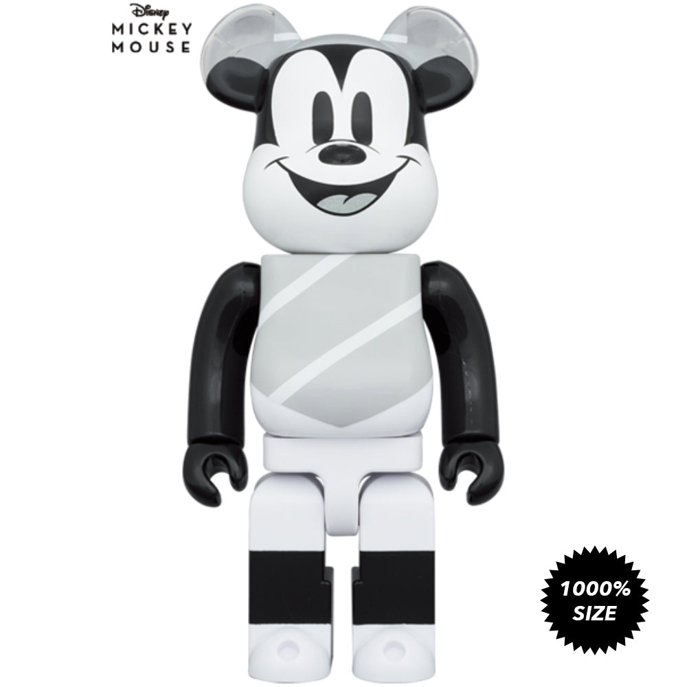 Hat and Poncho Mickey 1000% Bearbrick  by Medicom Toy