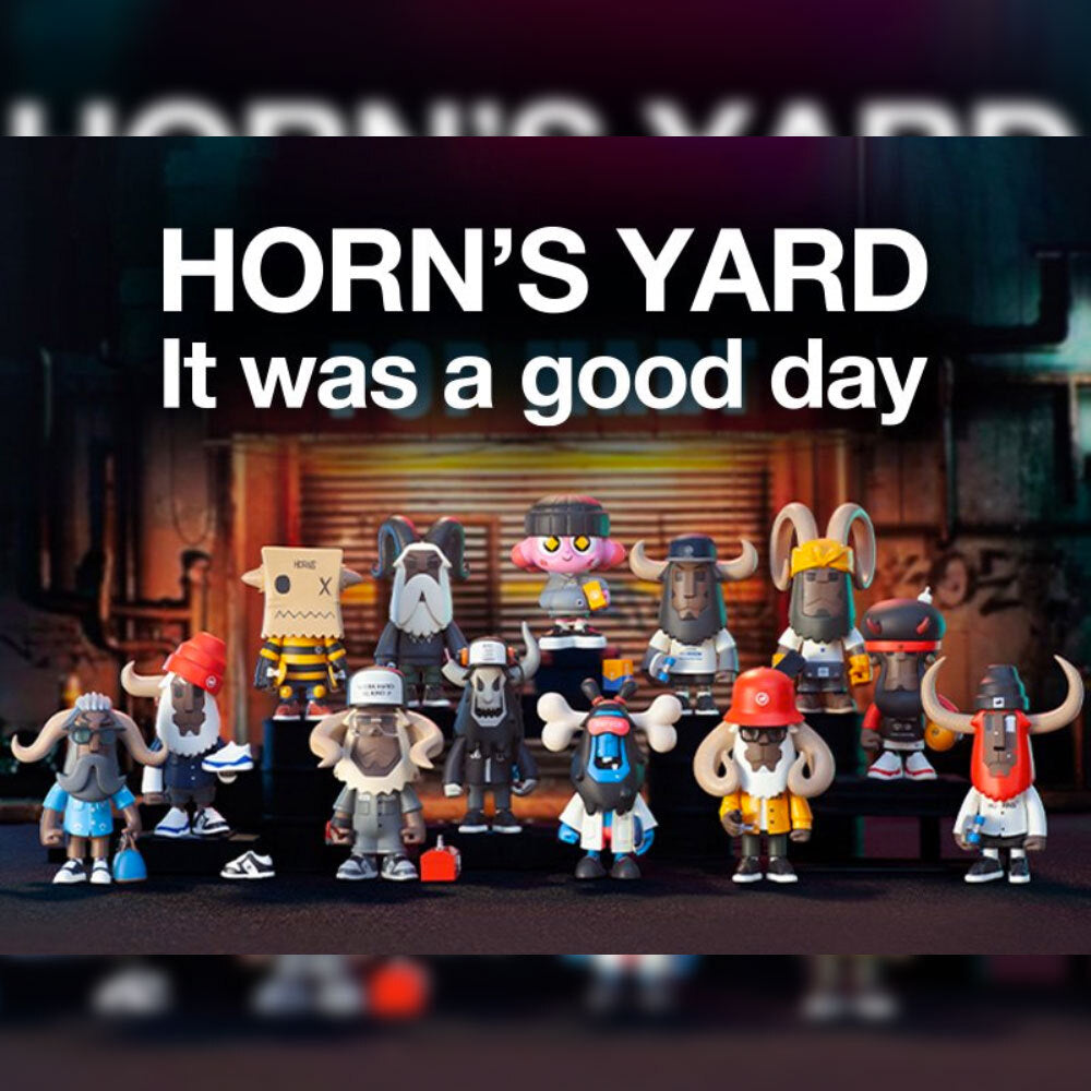 Horn's Yard It was a Good Day Blind Box Series by Hands In Factory x POP MART