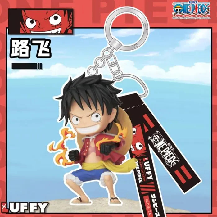 One Piece Straw Hat Crew Pendant Blind Box series by Langbowang
