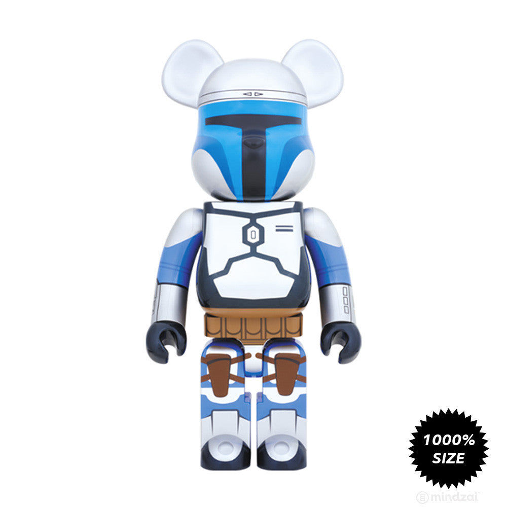 Jango Fett Bearbrick 1000% by Medicom Toy x Star Wars