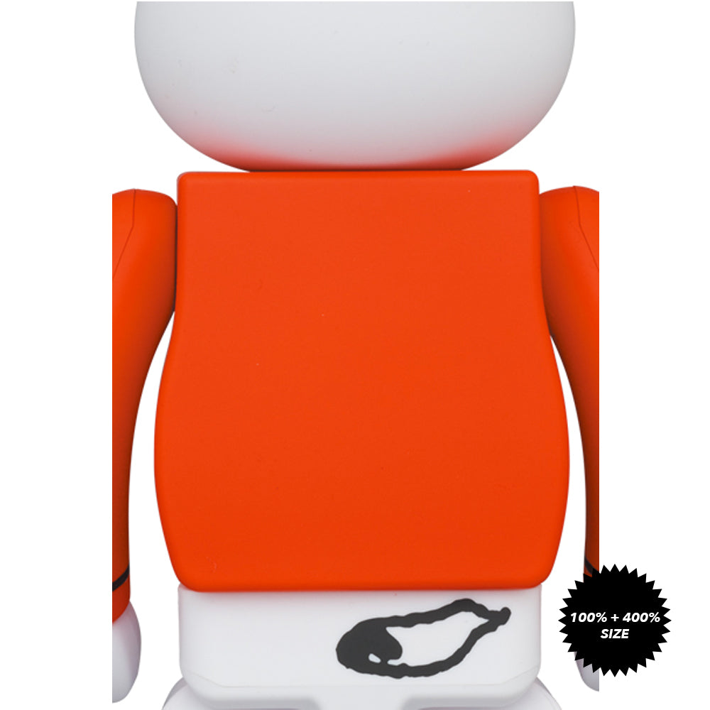 Joe Cool Snoopy 100% + 400% Bearbrick Set by Medicom Toy
