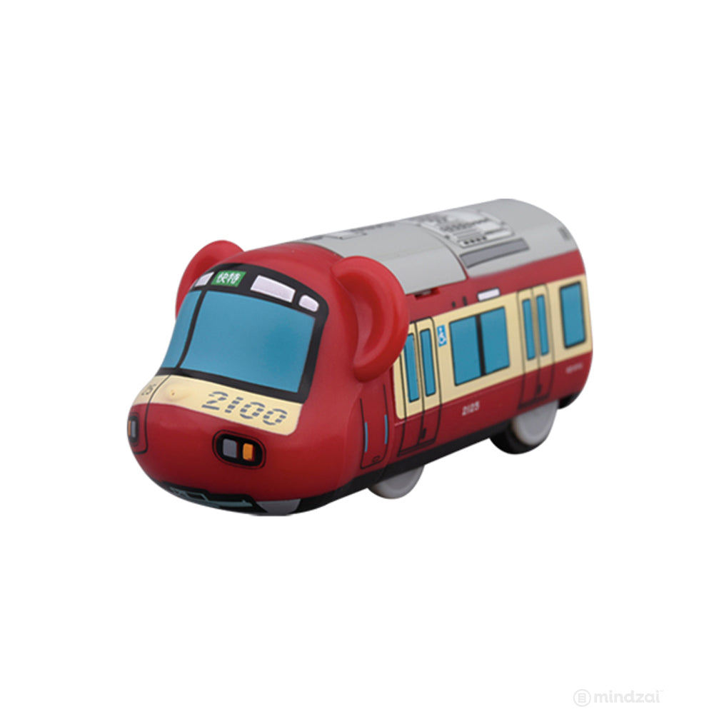 Keikyu 2100 Series Bearbrick Train by Medicom Toy