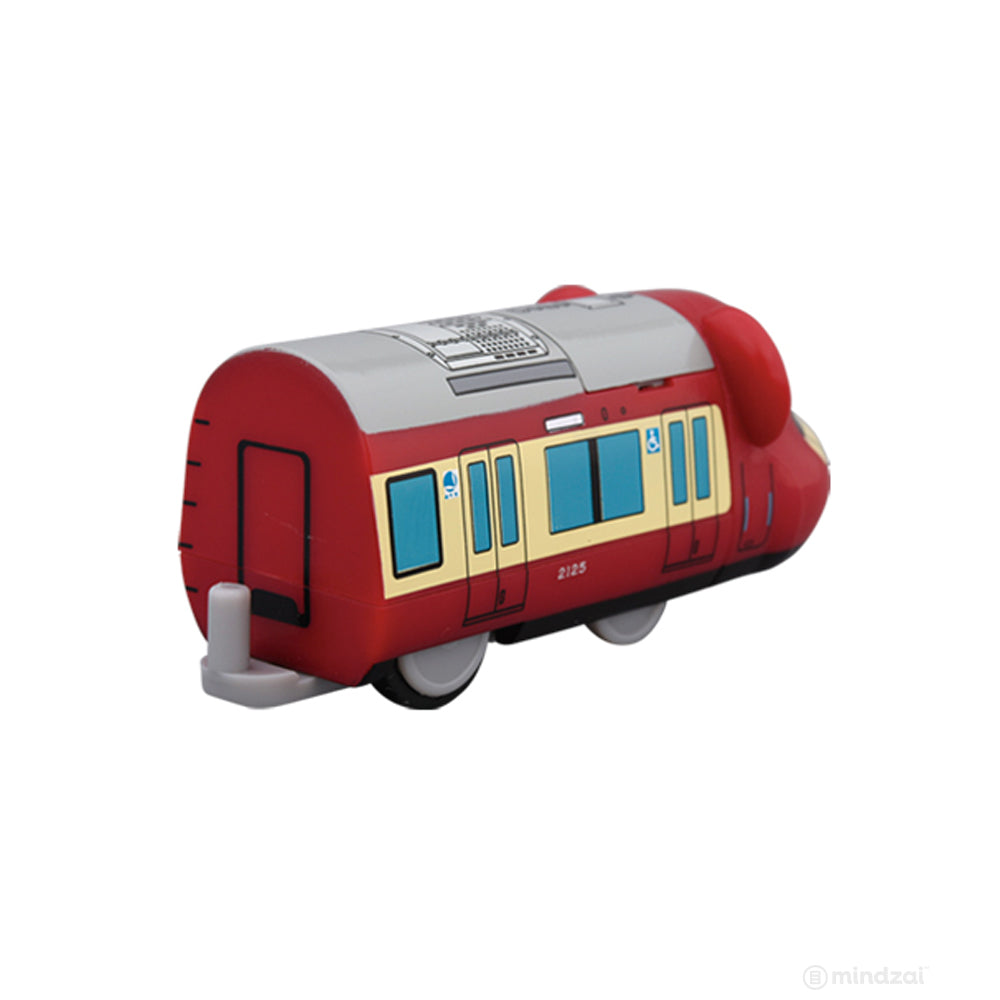 Keikyu 2100 Series Bearbrick Train by Medicom Toy
