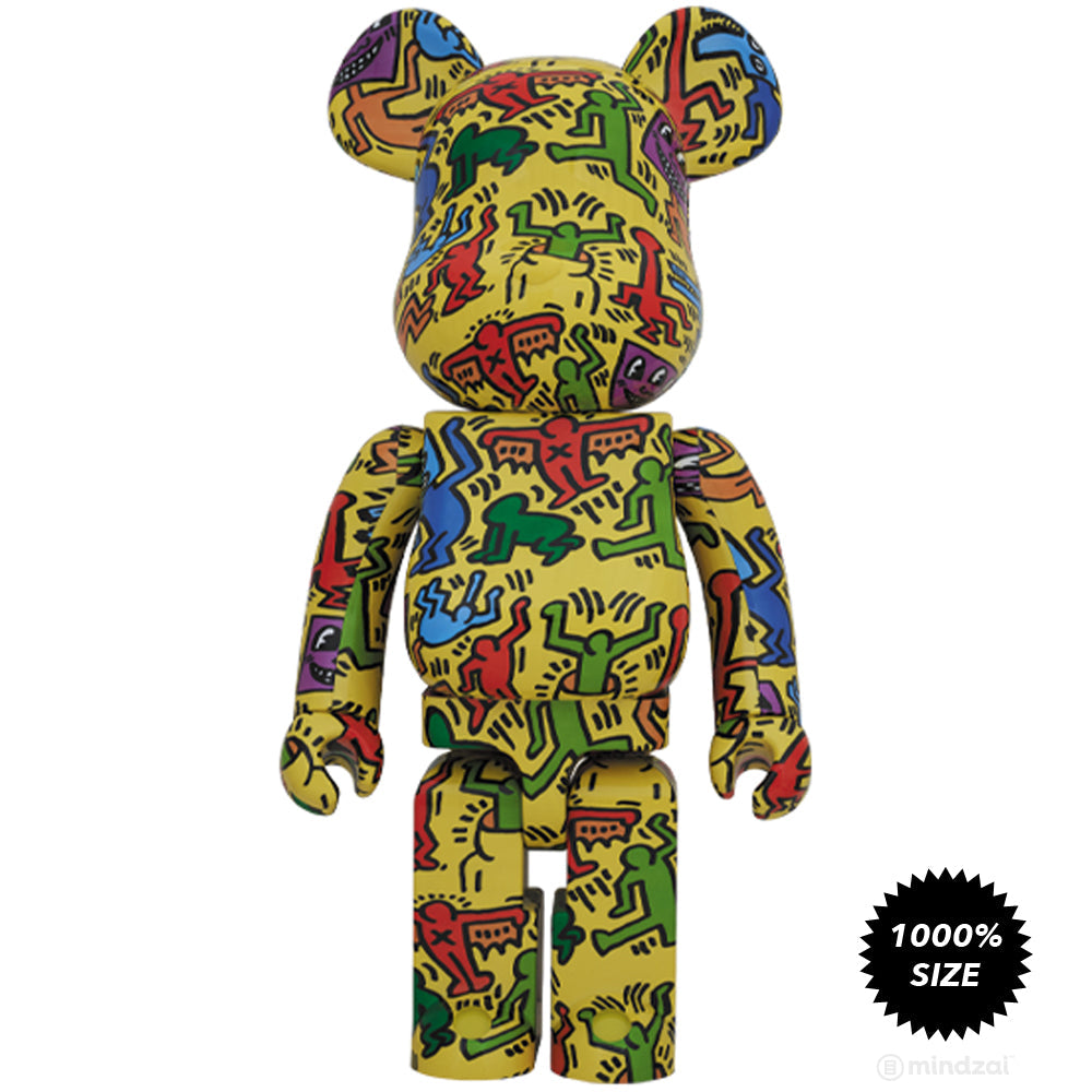 Keith Haring #5 1000% Bearbrick by Medicom Toy
