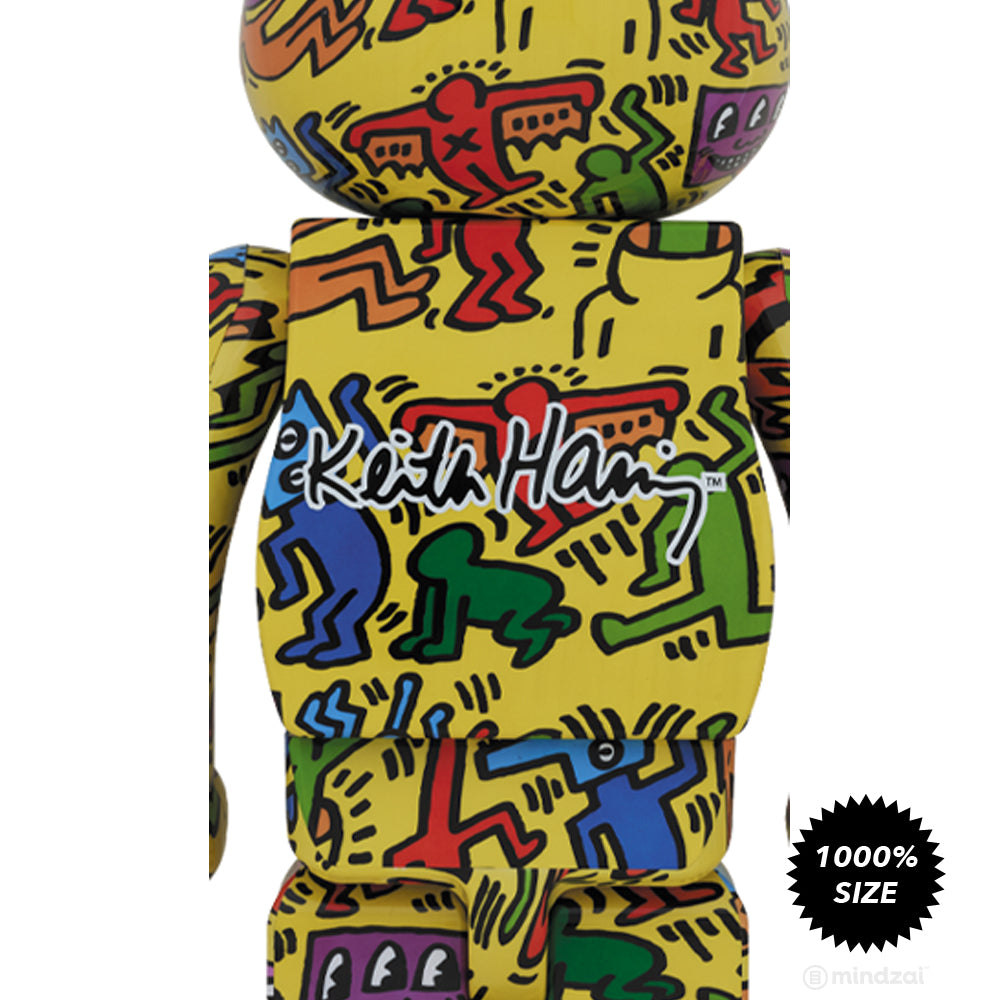Keith Haring #5 1000% Bearbrick by Medicom Toy