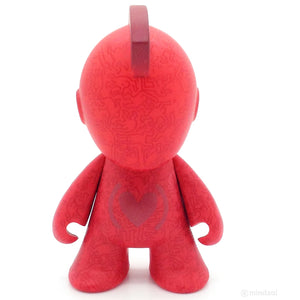 Red Special Edition Mascot by Keith Haring x Kidrobot