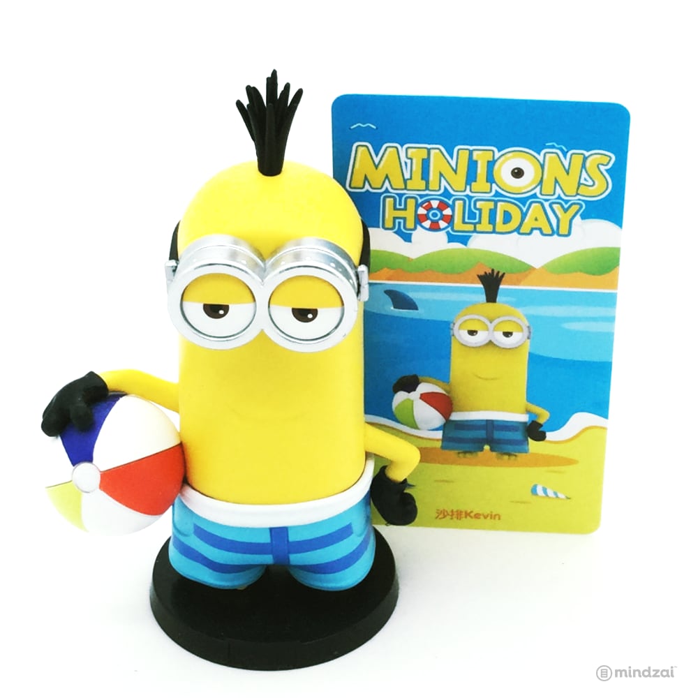 Minions Holiday Blind Box Series by POP MART - Kevin with Beach Ball