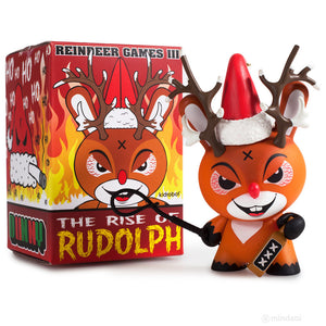 Rise of Rudolph Christmas Dunny by Kozik x Kidrobot - Mindzai
 - 5