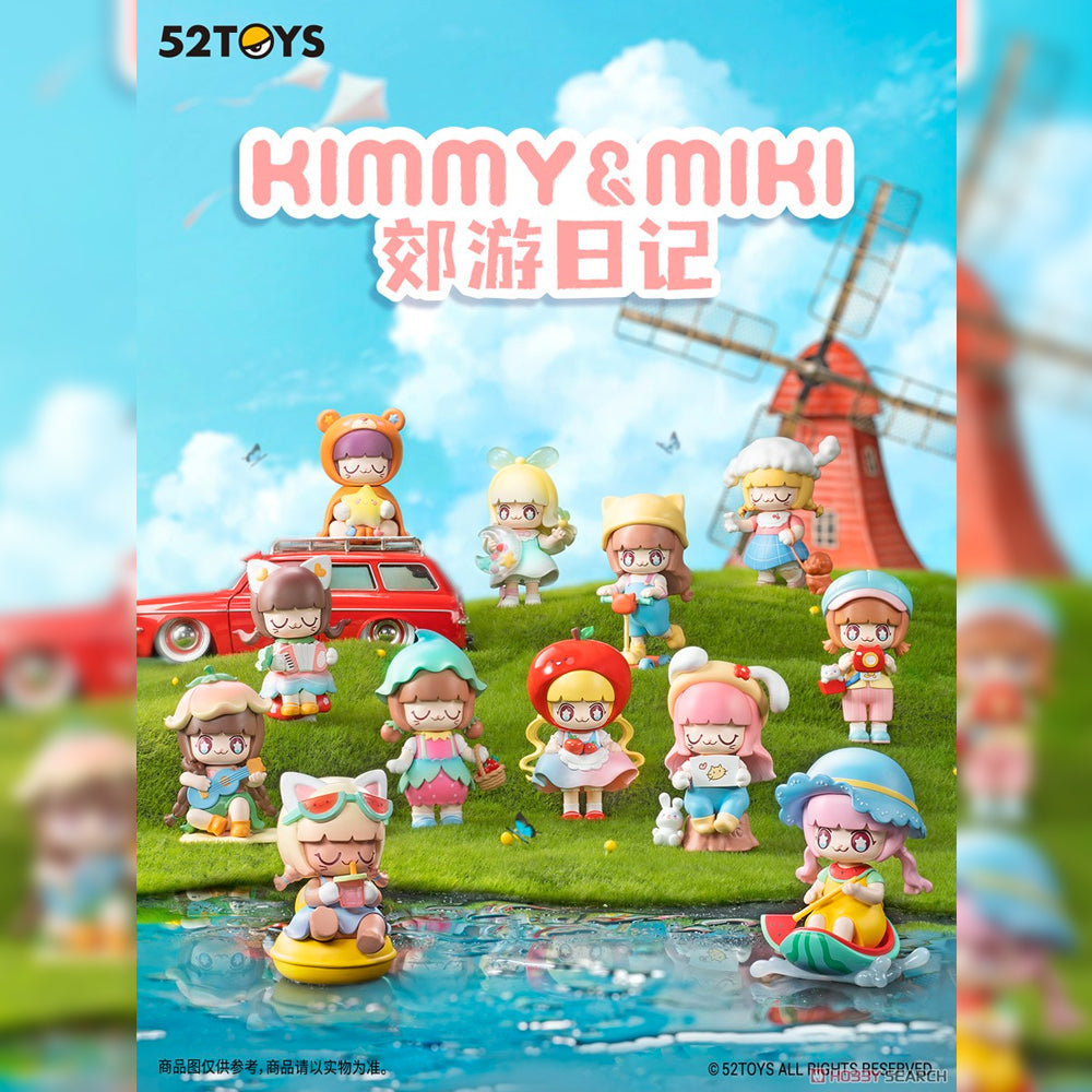 Kimmy &amp; Miki Outing Diary Blind Box Series by 52Toys