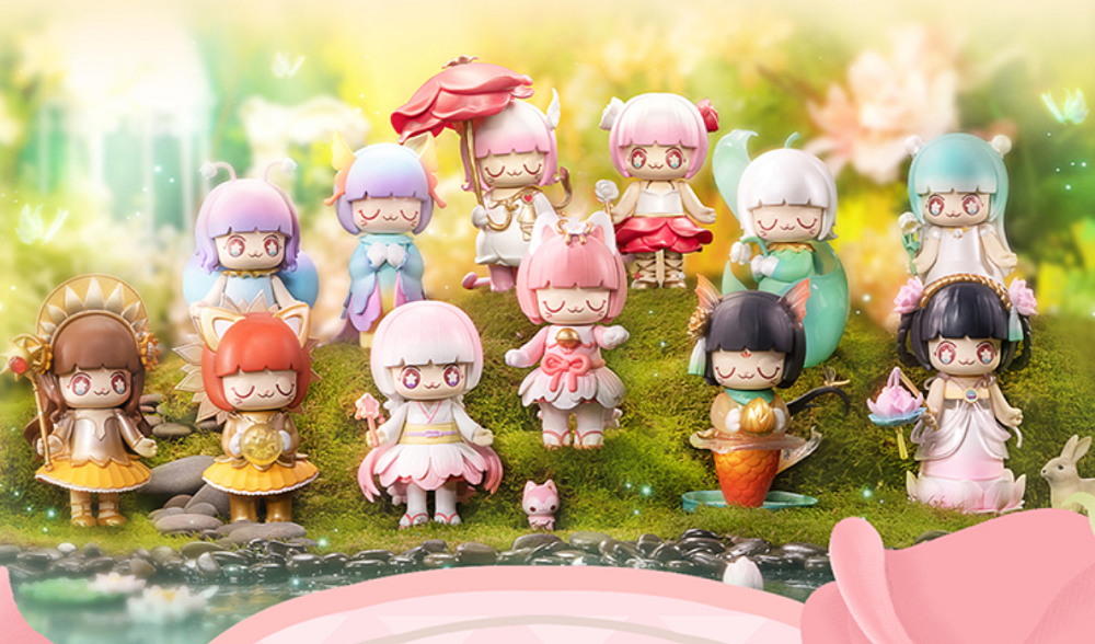 Kimmy and Miki Flower Language Blind Box Series by 52 Toys
