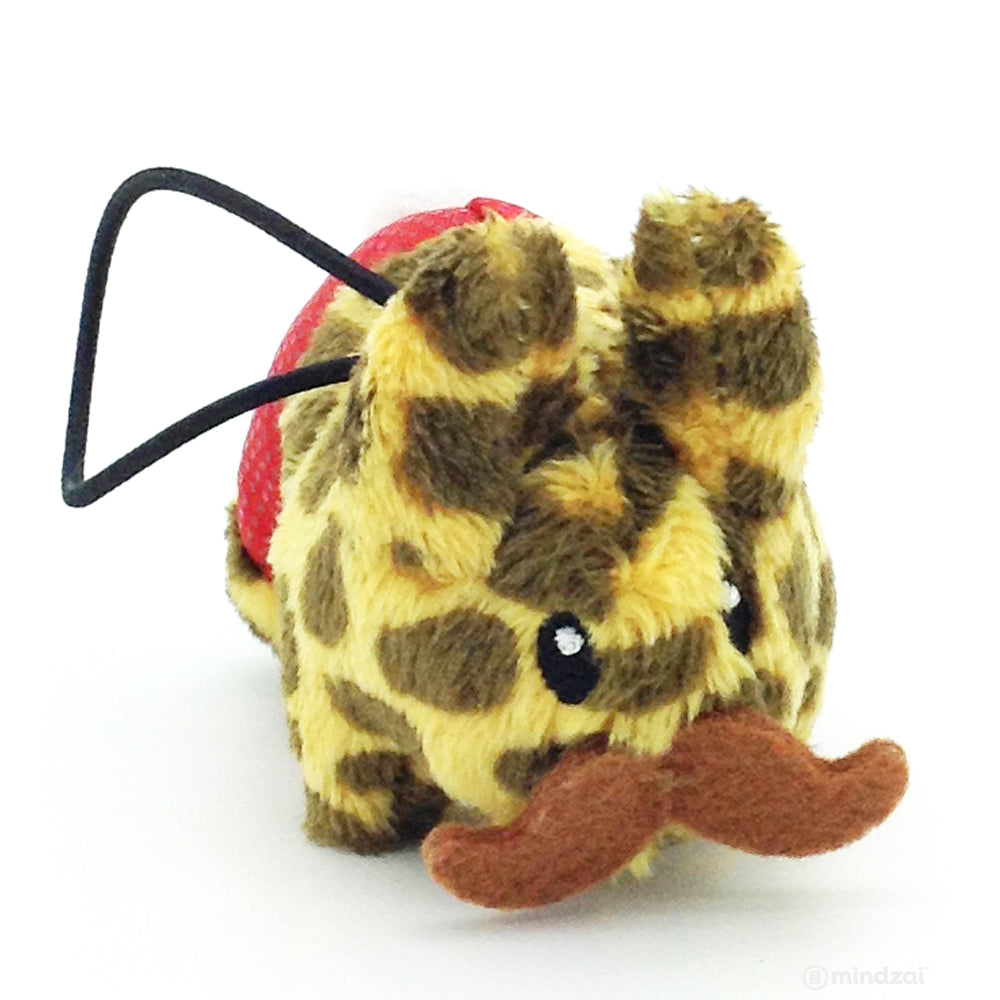 Happy Labbit Plush "Cute N' Crazy" Mini Series - Leopard