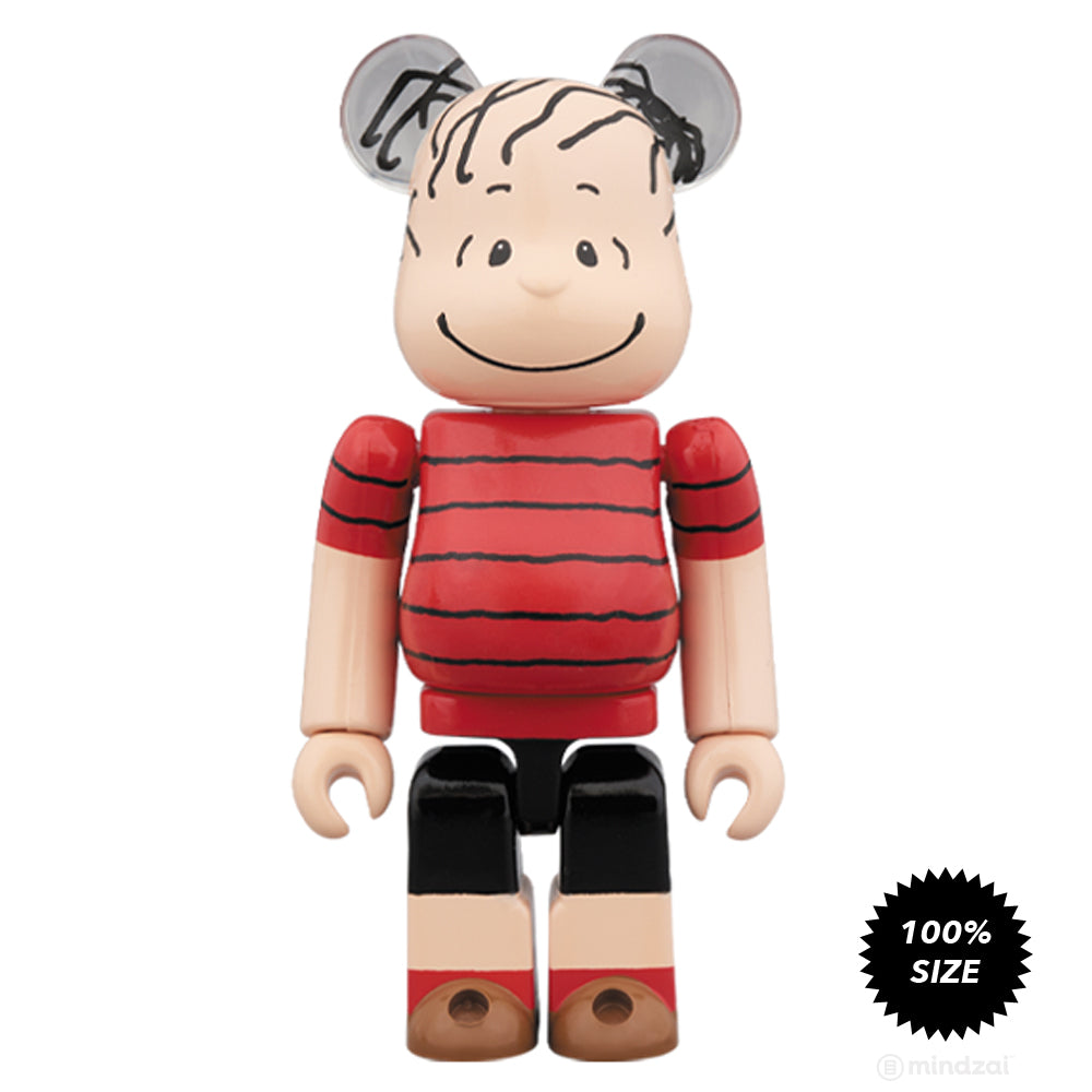 Linus Peanuts 100% Bearbrick by Medicom Toy